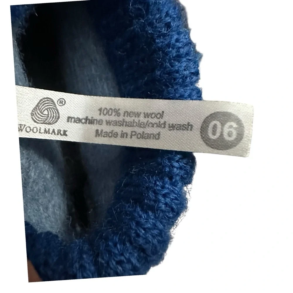 Garnet Hill Blue Shark Kids Slippers
